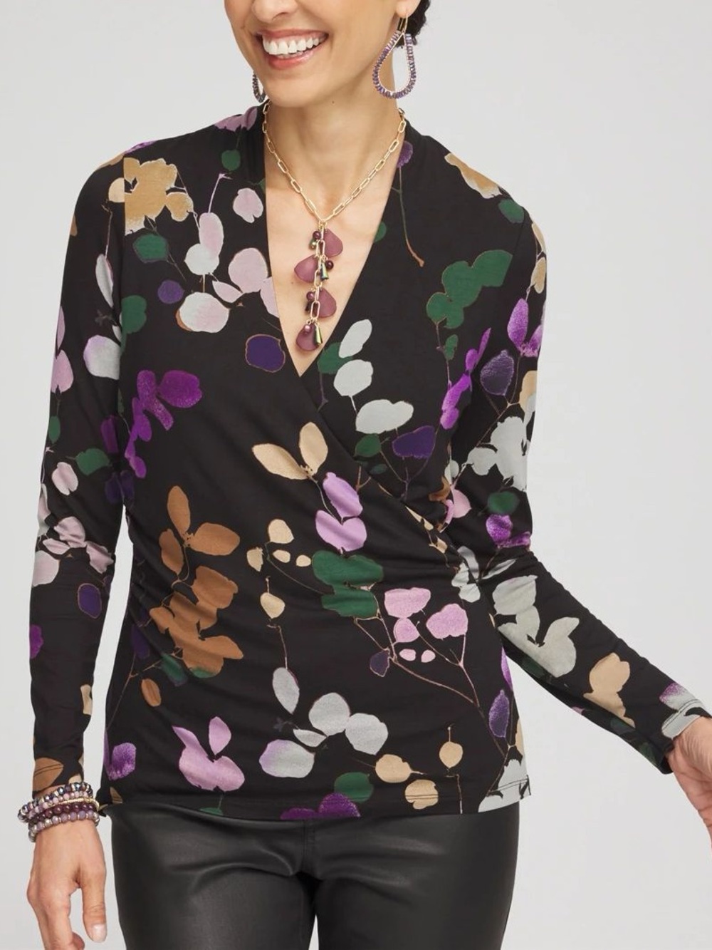 Chico’s Touch of Cool™ Surplice Top